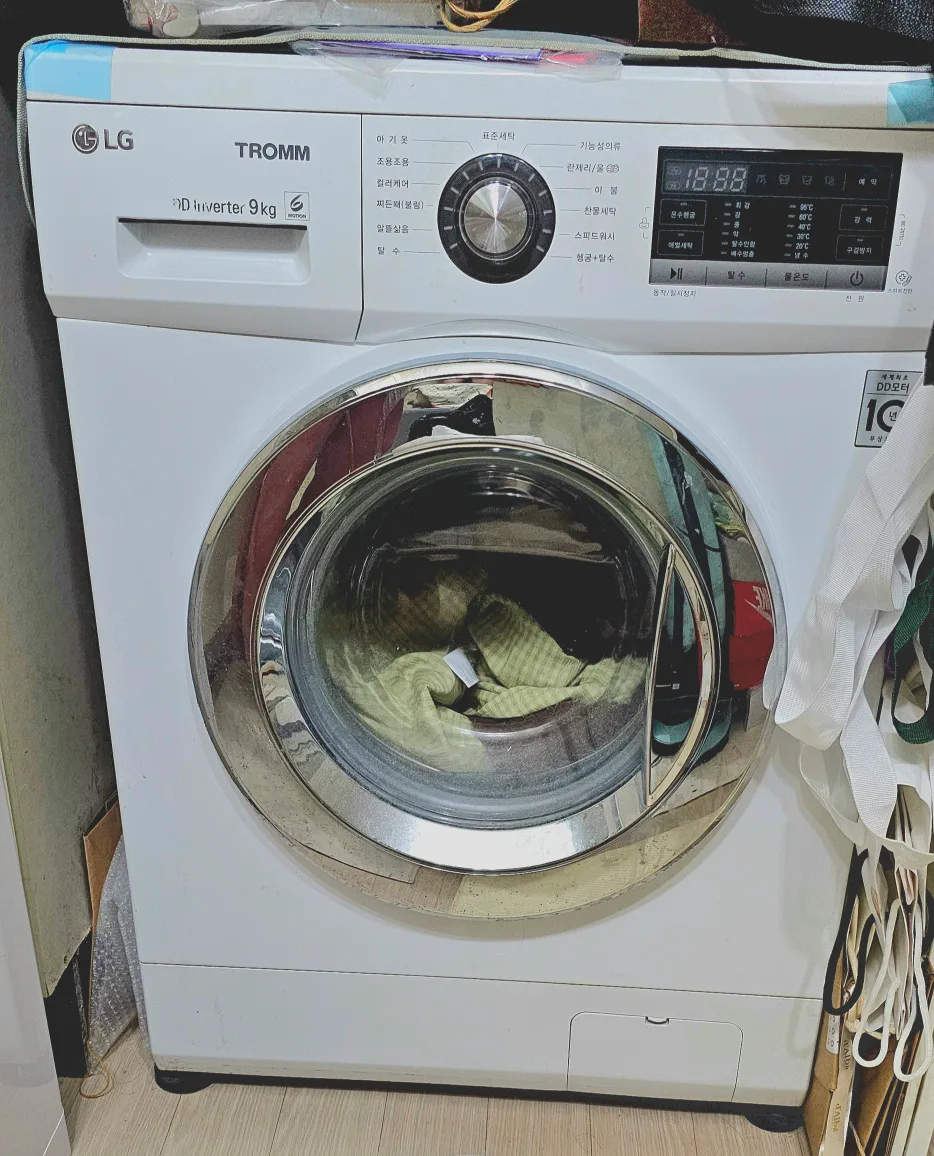 엘지LG트롬 드럼 세탁기 F9WK 9kg 팔아요