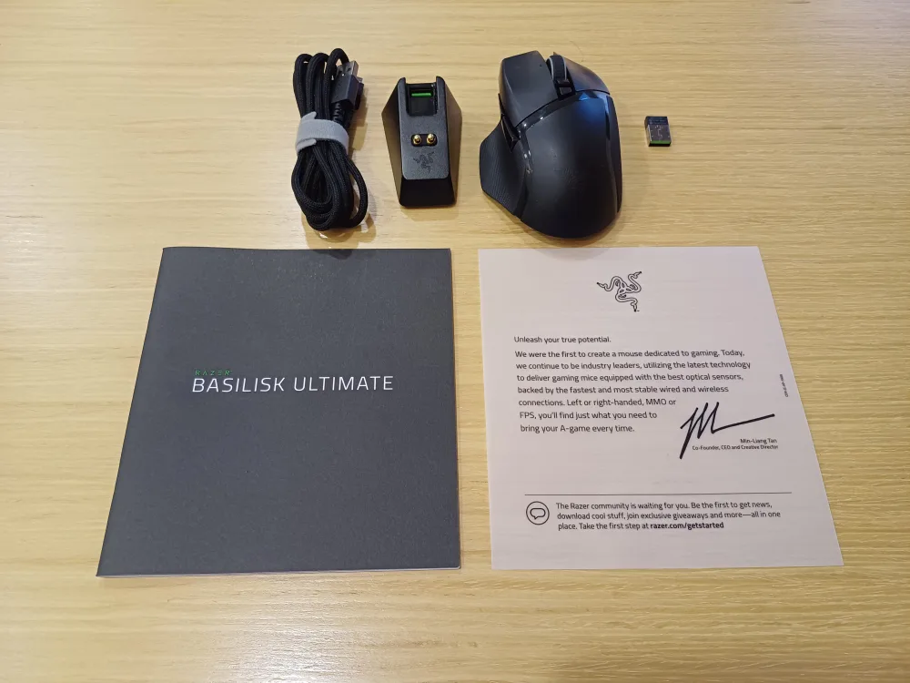 레이저 바실리스크 얼티메이트 마우스 판매합니다