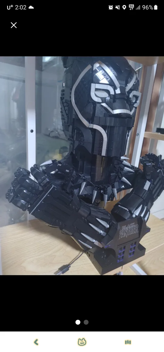 레고 중고 블랙팬서 흉상 팝니다