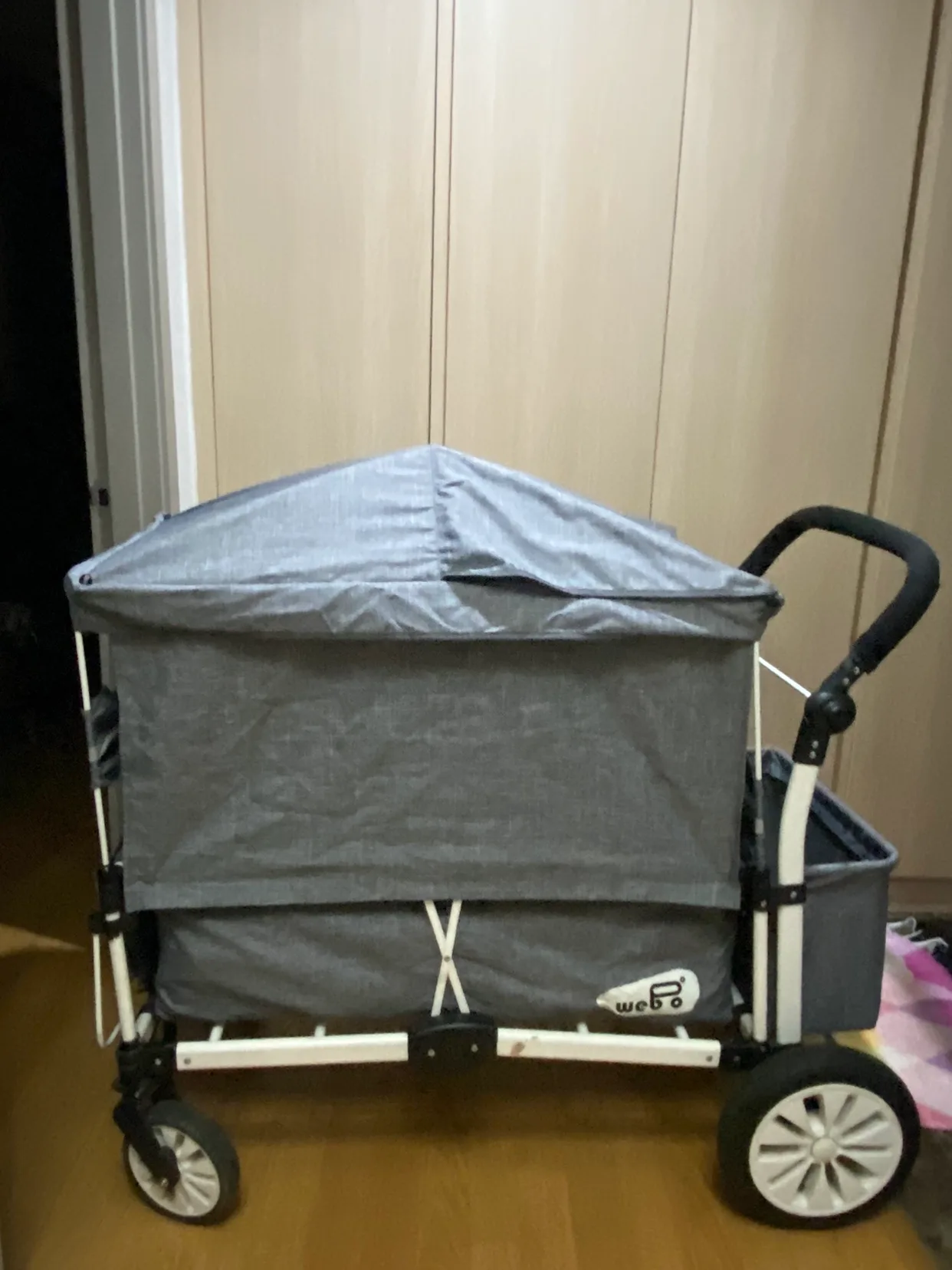 [가격내림]위고 웨건 유모차(2명 탑승 가능)