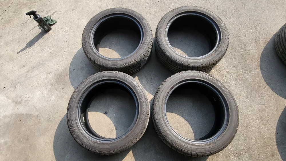 17인치 타이어 225 50ZR 17 금호타이어 EXSTA LX 중고타이어 판매