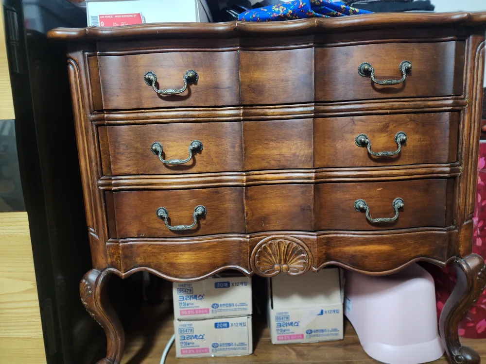 엔틱서랍장(개다리형)