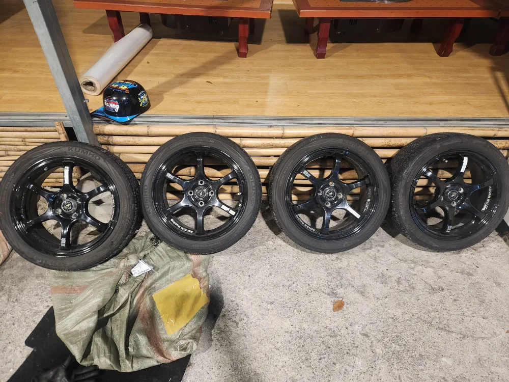 16인치 4홀 레이,모닝,케스퍼,프라이드 장착