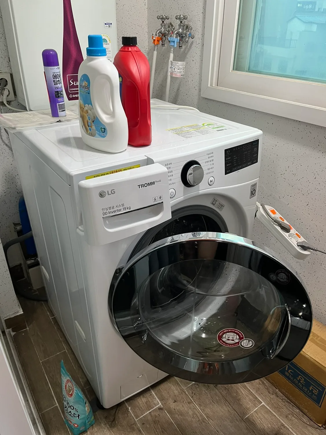 Lg 트롬 세탁기 19kg