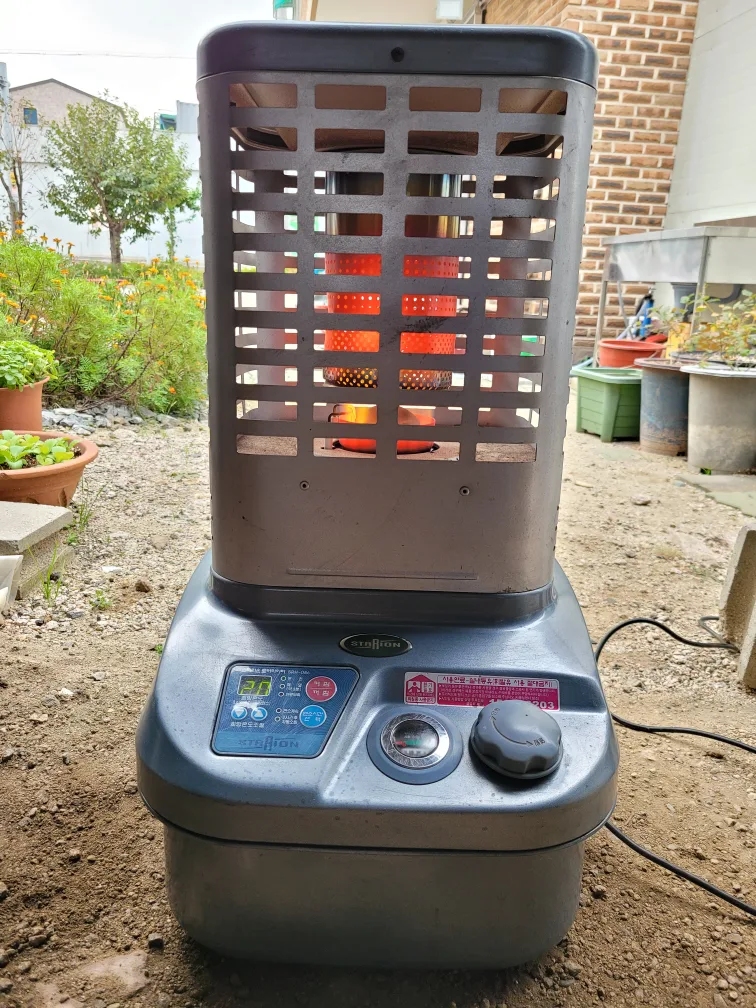 중고 석유난로 팝니다.