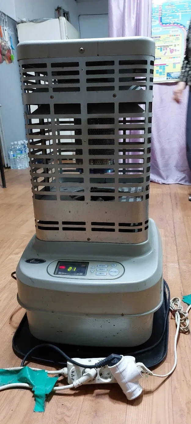 석유난로(화상방지용)