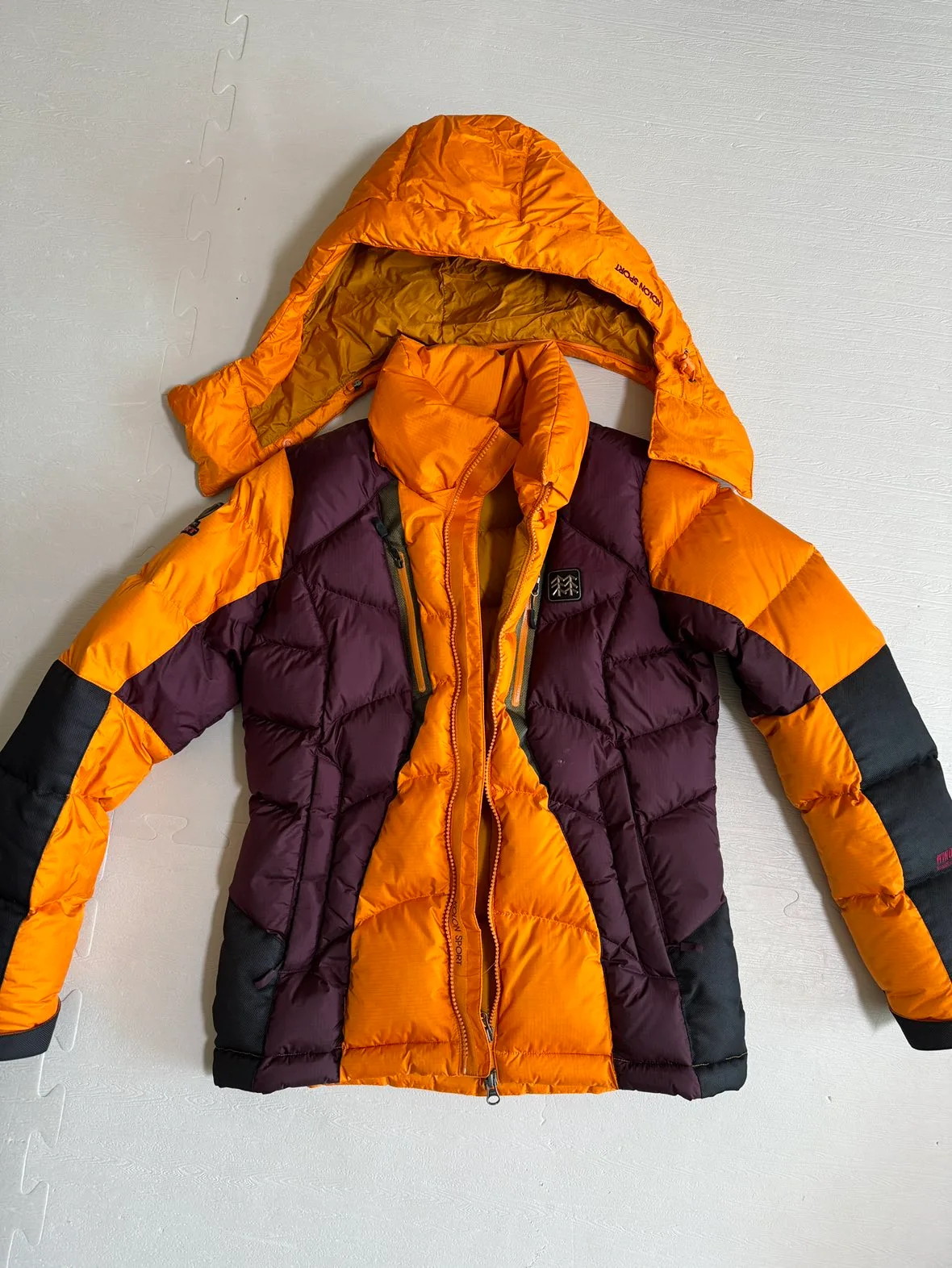 코오롱 구스 패딩