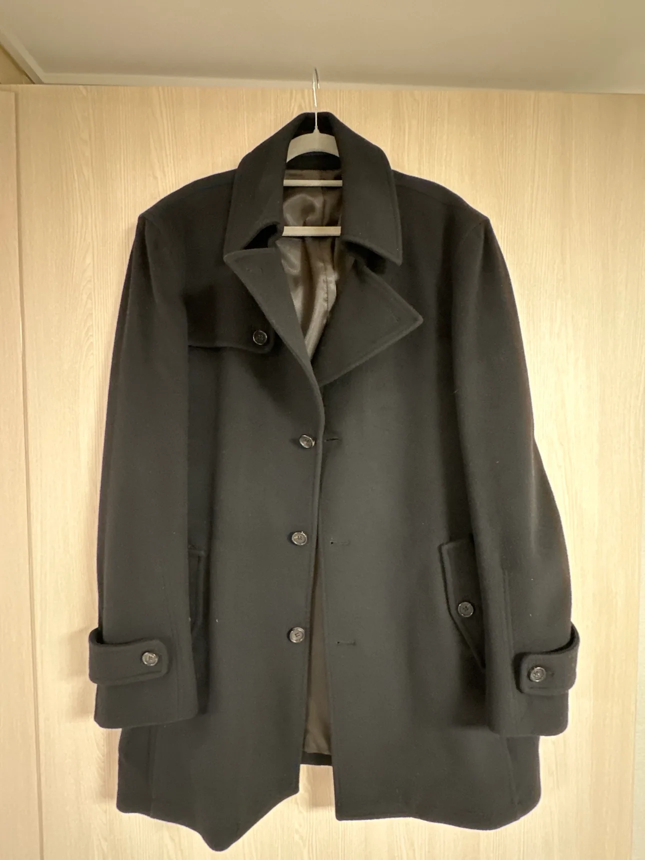 (중고)MVIO 모직 반코트 사이즈110