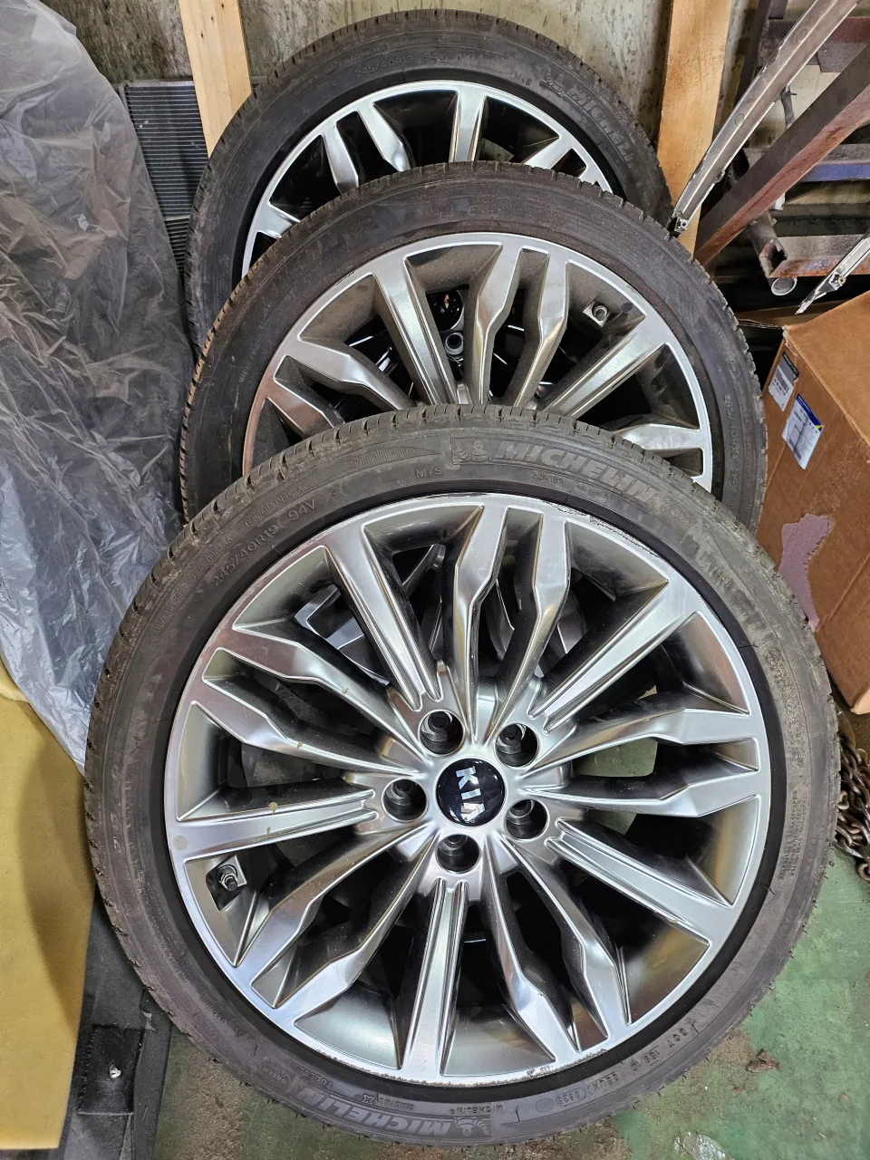 K7프리미어 19인치 휠 타이어~