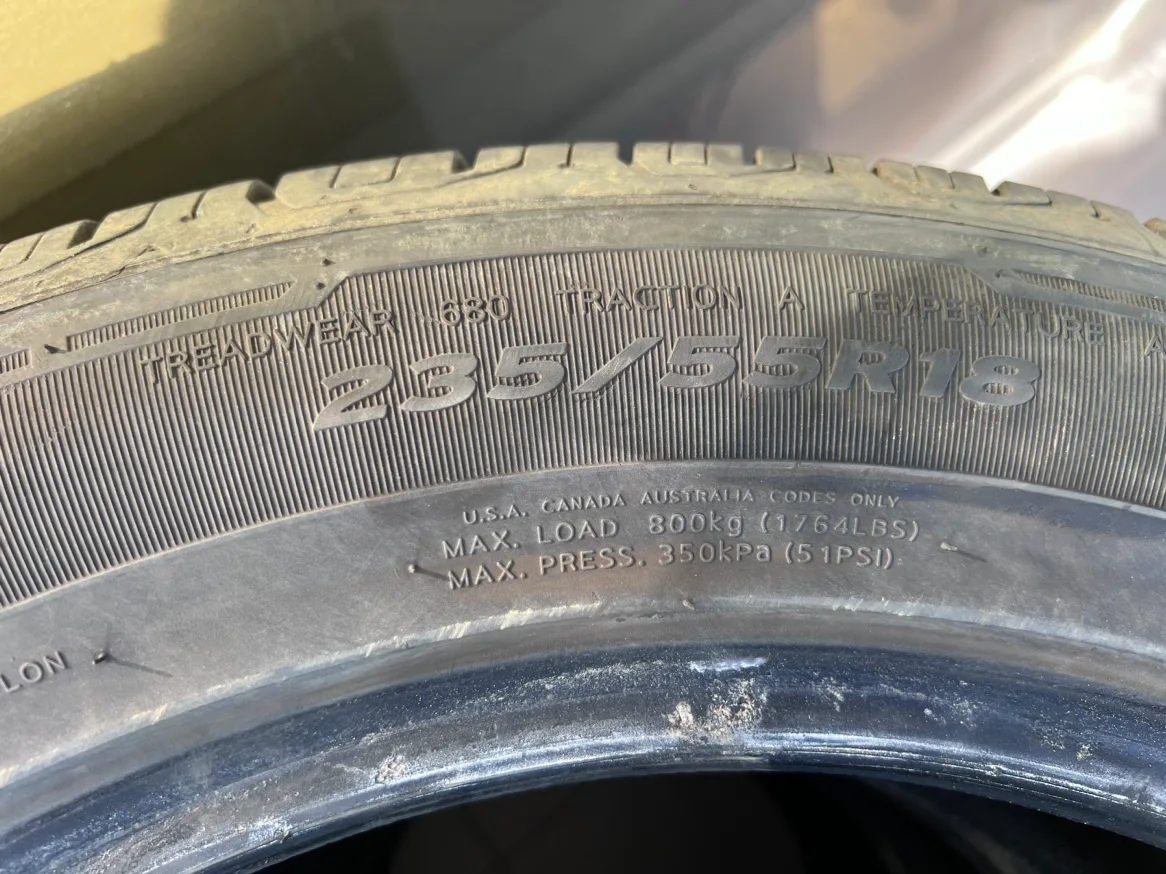 중고타이어, 타이어