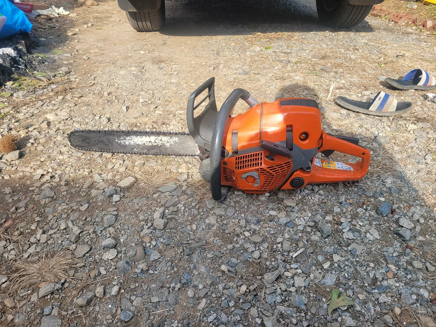 허스크바나 572xp 엔진톱 중고 판매합니다