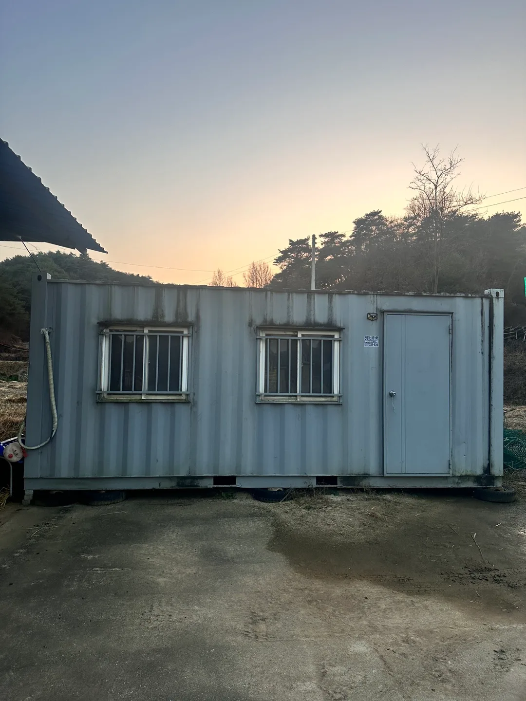 3X6 컨테이너 판매합니다(에어컨, 전기판넬 포함)