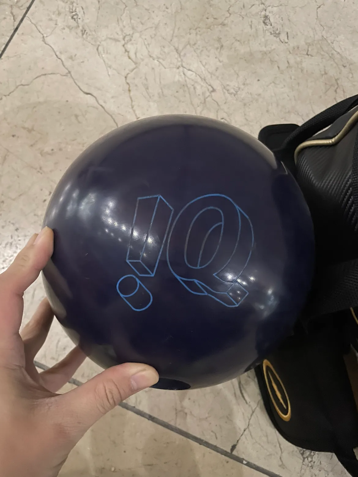 스톰 중고 볼링공 아이큐 퍼플