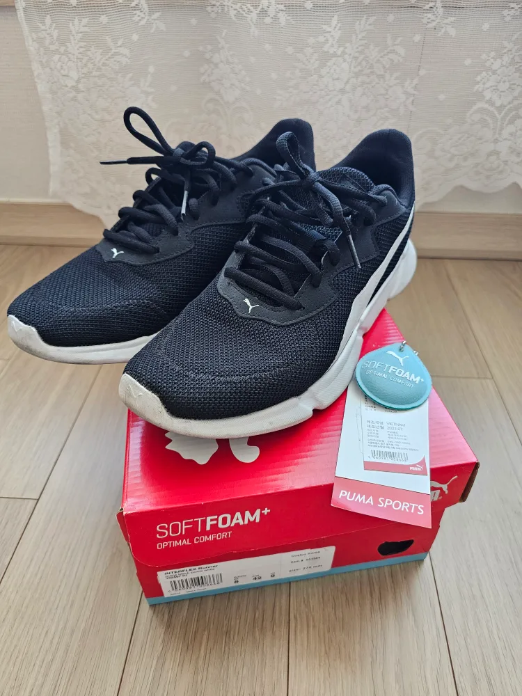 중고 푸마 운동화 270 러닝화 INTERFLEX RUNNER