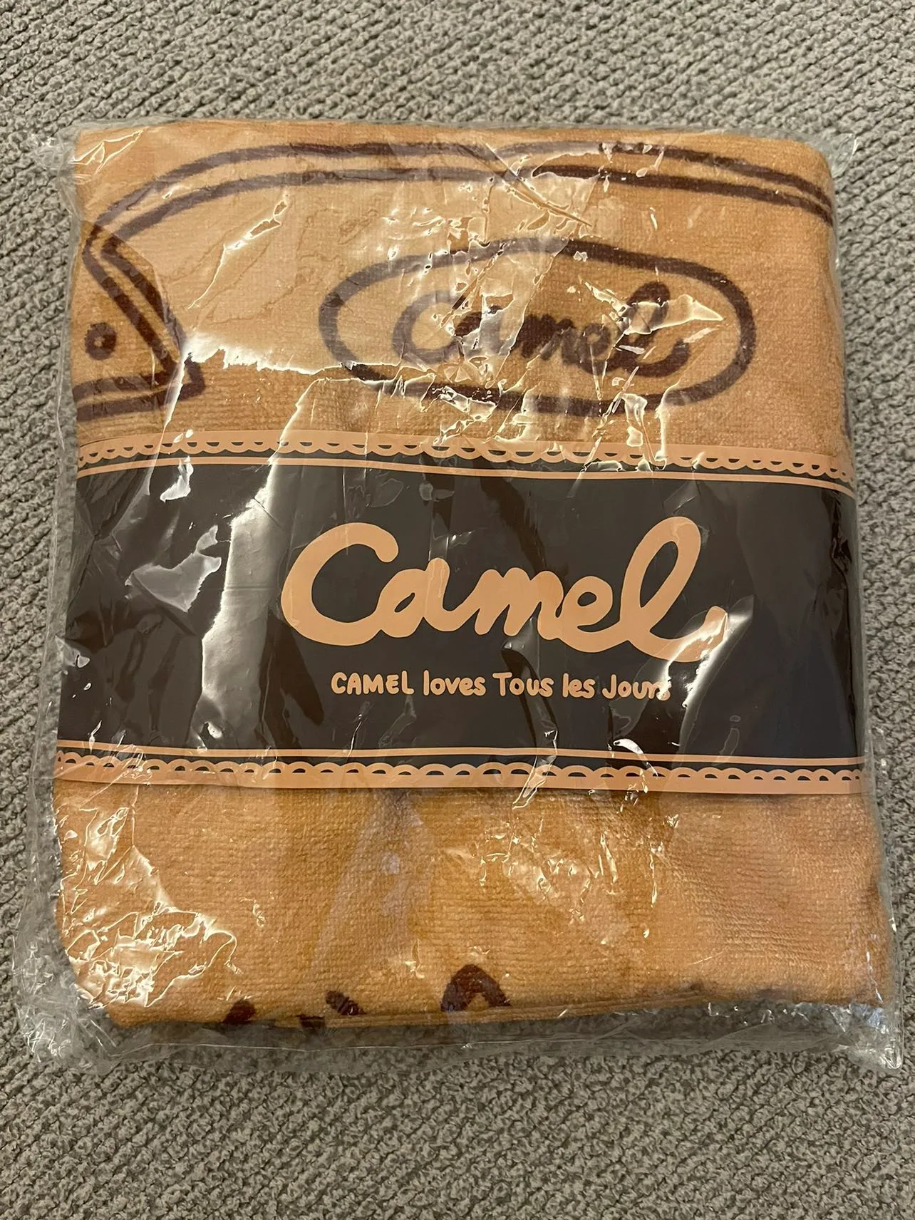 카멜커피 비치타올