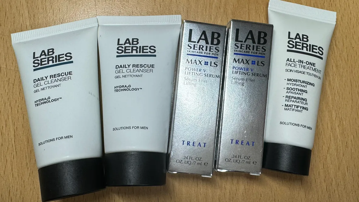 랩시리즈 샘플 5개 (클렌져, 세럼, 페이스 트리트먼트)