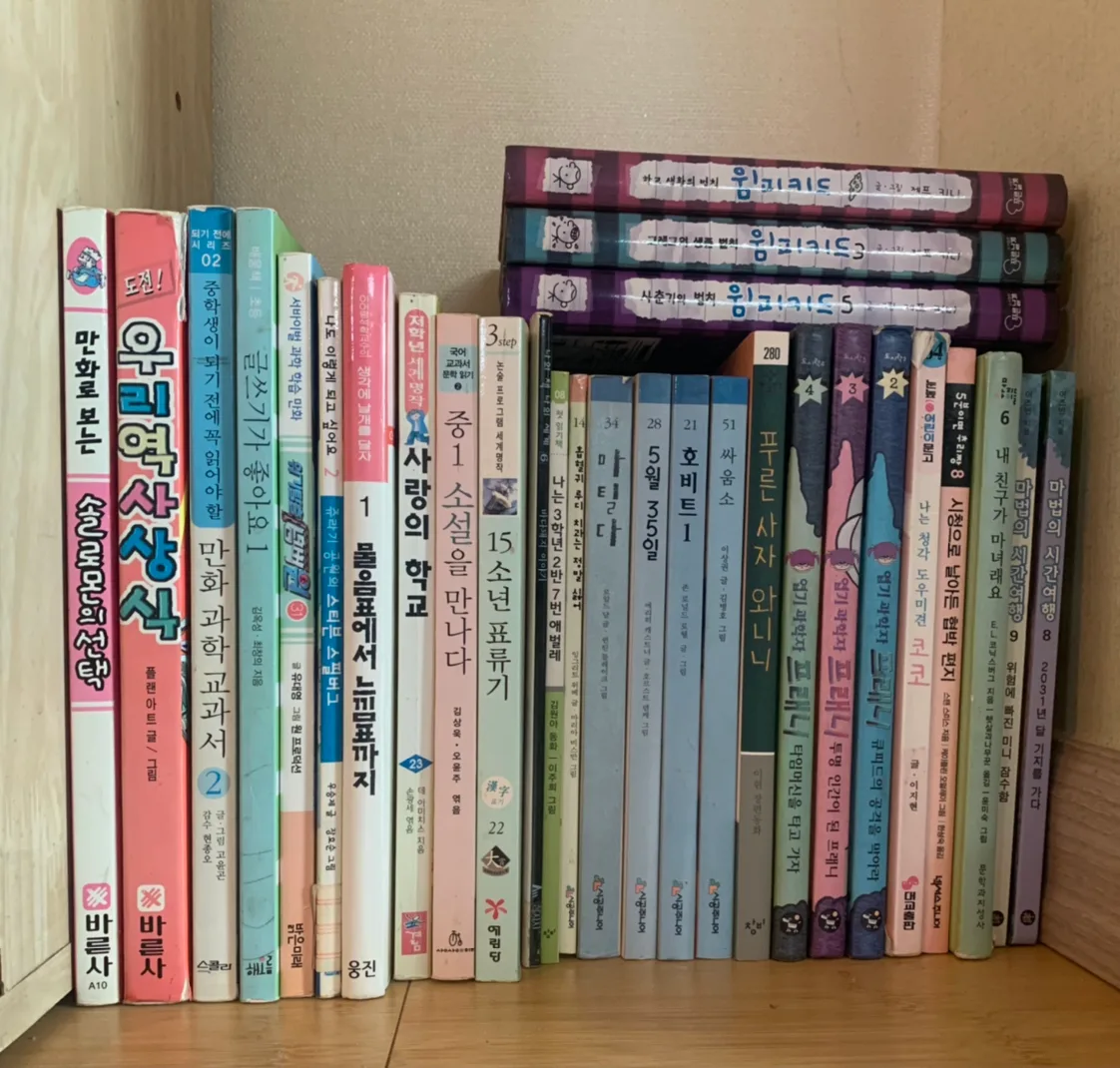 Why 50여권+초등 중고학년 책