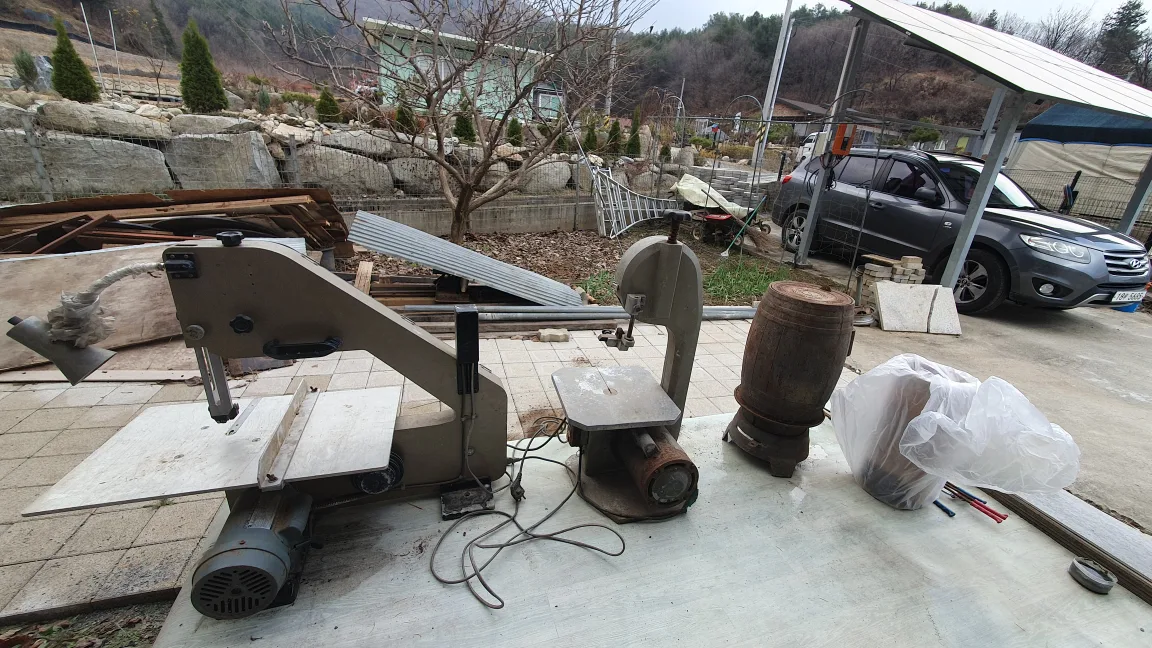 주물연탄난로1구3탄.골절기.일산나무조각톱기계.일괄판매