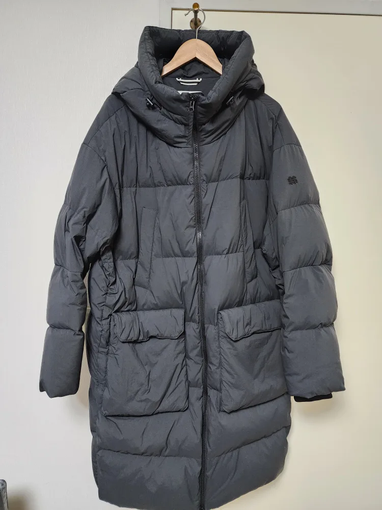 코오롱스포츠 롱패딩 차콜 105