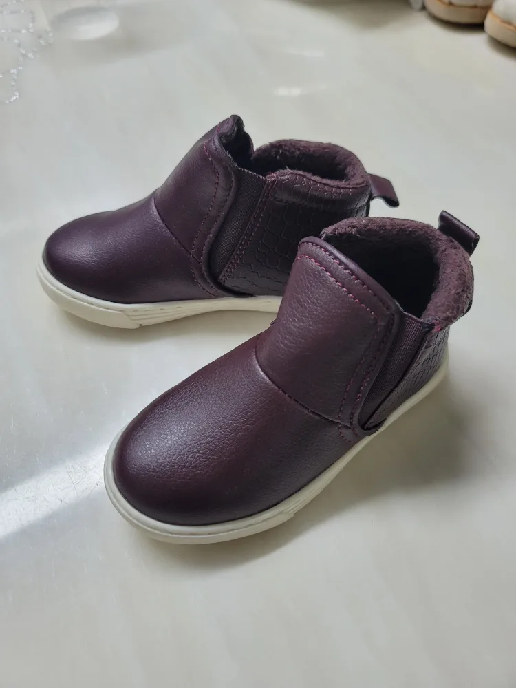 새상품)유아털신발 160