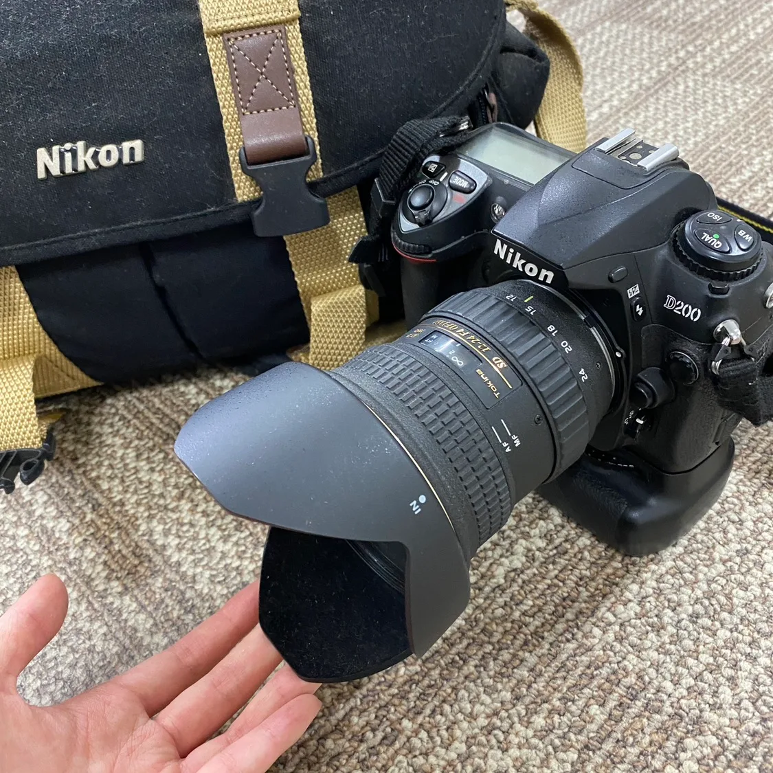 캐논 중고 카메라 (가방포함)