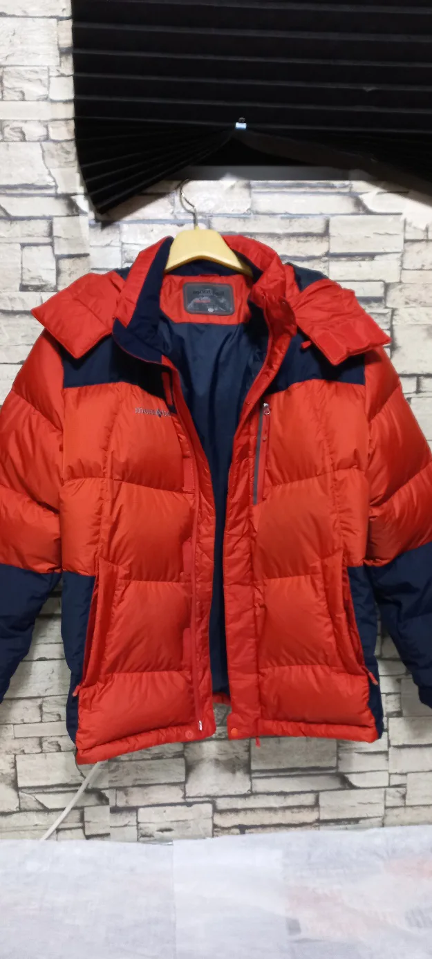 몽벨 구스다운 패딩