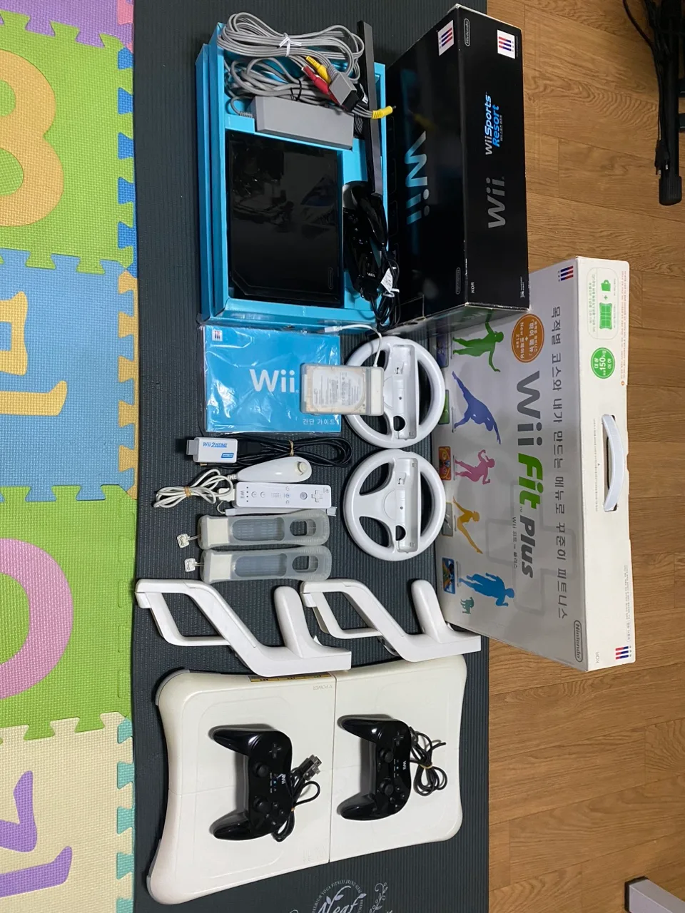 (하드로더)닌텐도 위(중고) 게임기입니다
