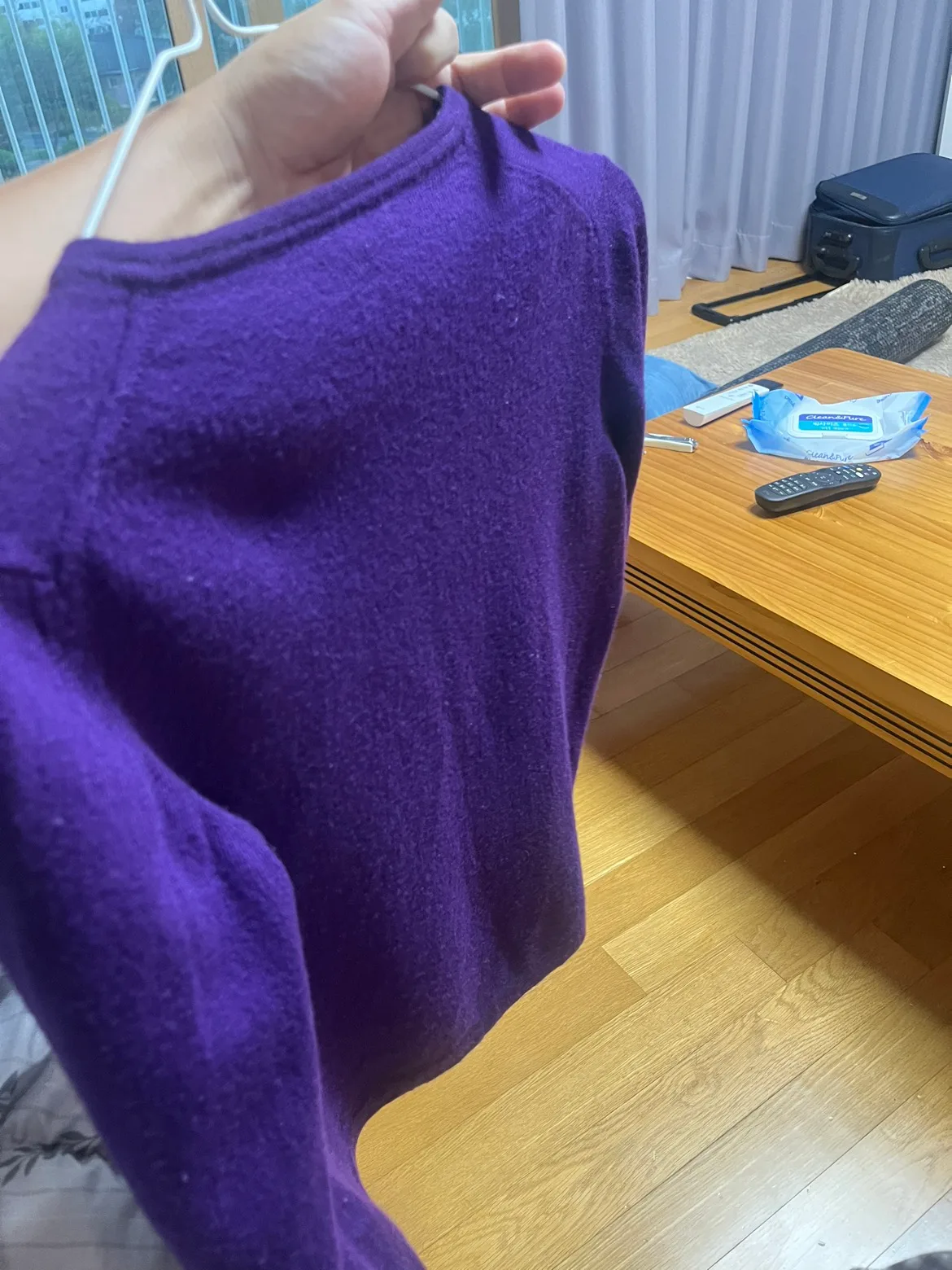 버버리 가디건 중고