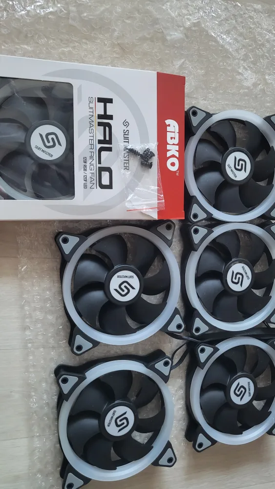 중고 시스템 쿨러 6핀 led 팝니다 일괄 총6개