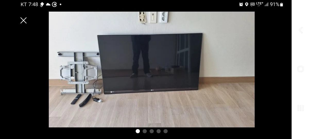 lG 47인치중고TV  팔아요