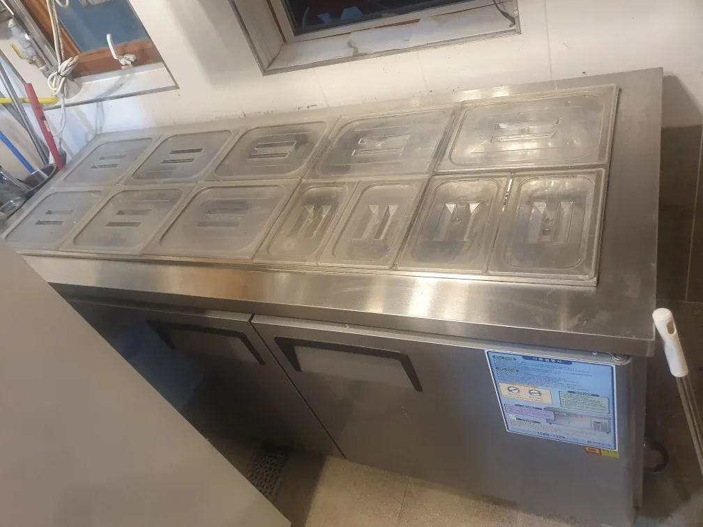 우성기업 반찬냉장고1800 작업대1500 중고