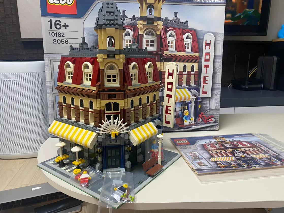 [중고] 레고 10182 카페 코너