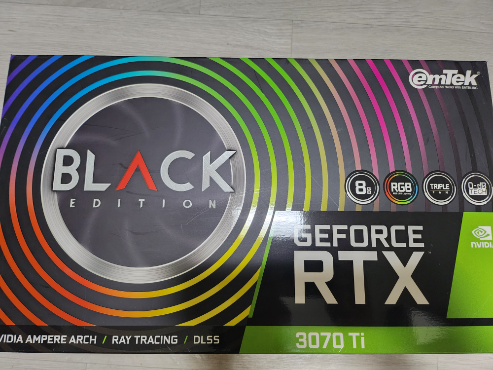 3070ti 이엠텍 블랙 에디션... | 당근 중고거래