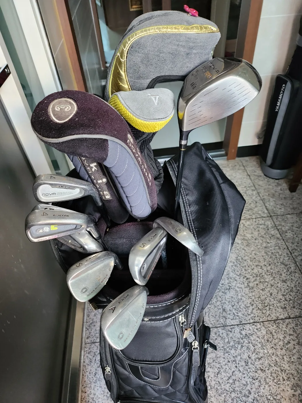 중고 연습용골프채(가방포함)