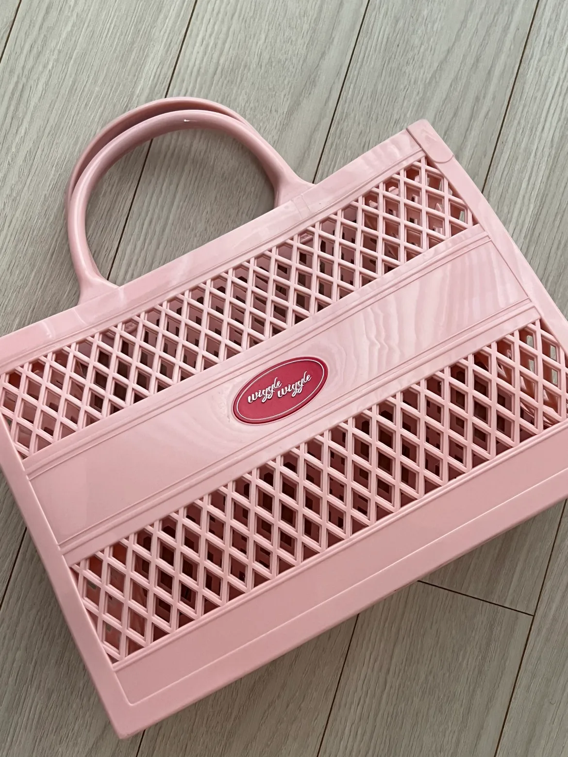 위글위글 젤리백 중고 (핑크)