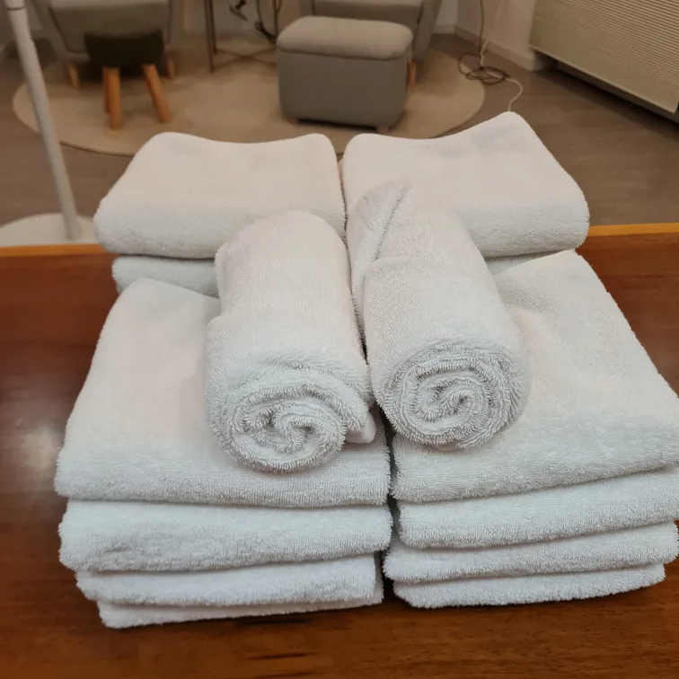 숙소용 수건 중고 20개