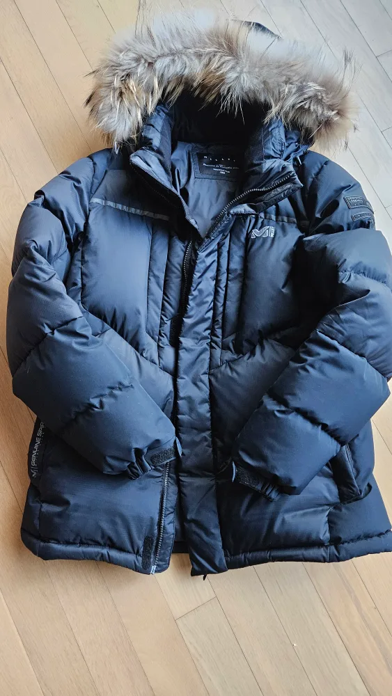 밀레 패딩사이즈 100