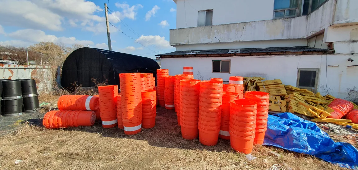 공사용 PE드럼 250개(중고)