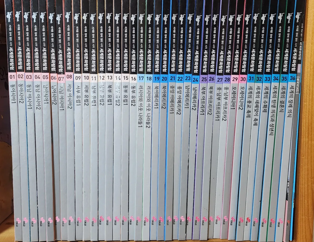 중고도서 판매(세계문화탐험 36권)