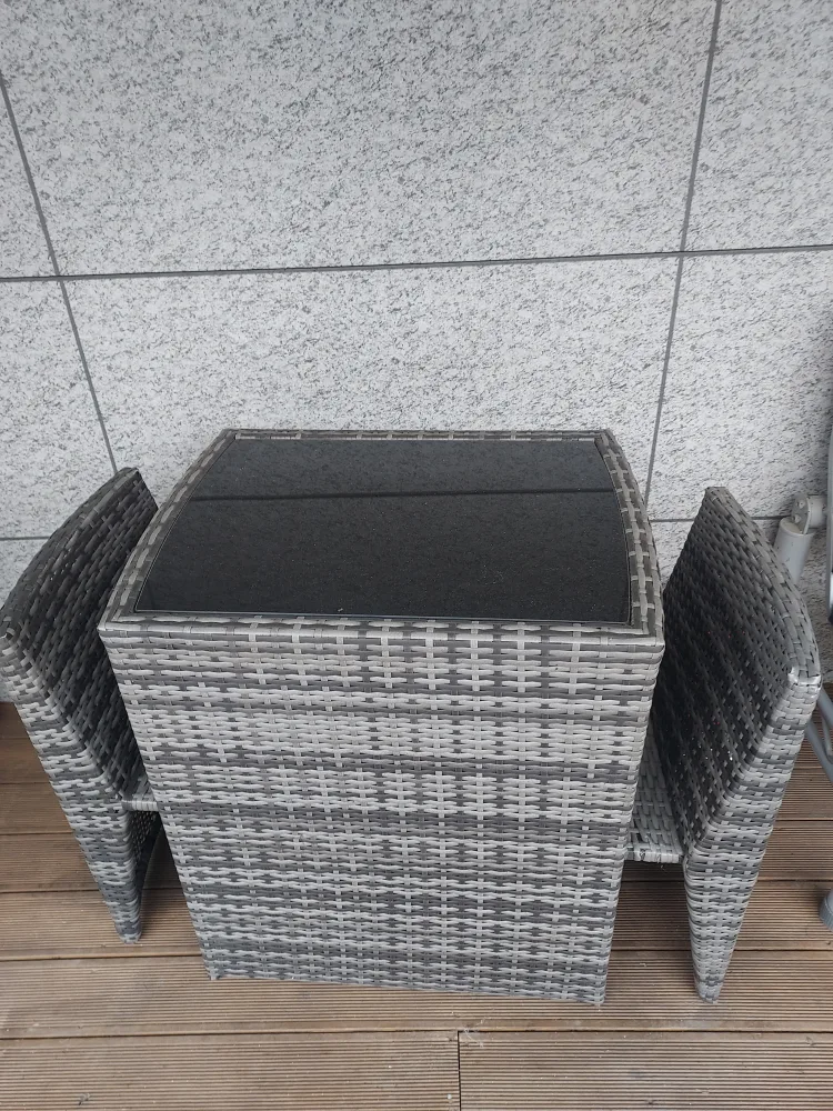 라탄 탁자 셋트