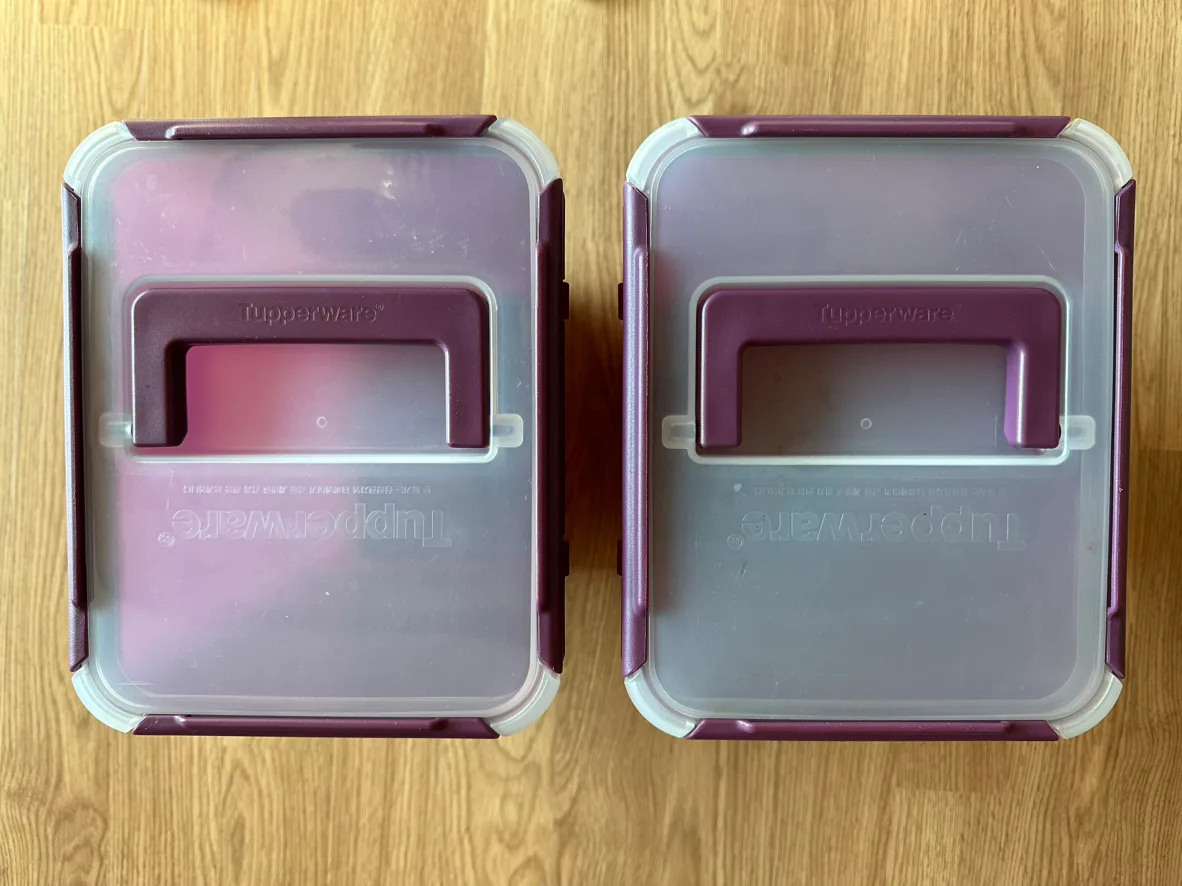 김치통(타파웨어 삼성김치냉장고용)중고 판매