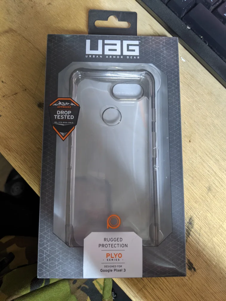 구글 픽셀 3 UAG 플라이오 케이스