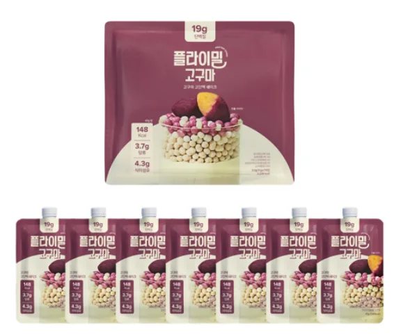 플라이밀 고구마 단백질 쉐이크 5개