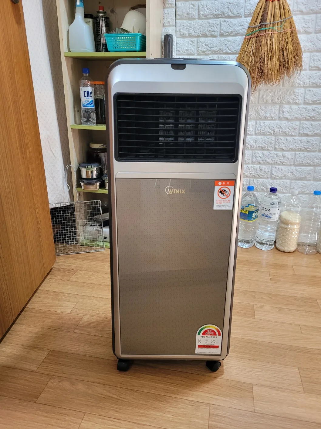 위닉스 스탠드온풍기 중고