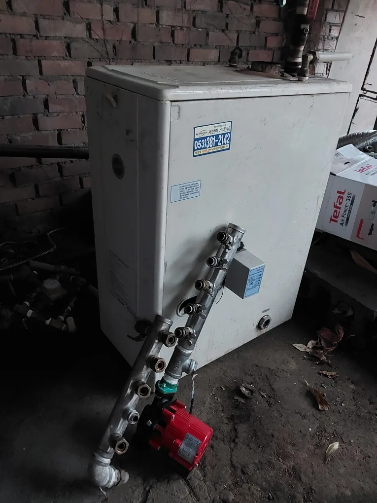 기름보일러   순환모터