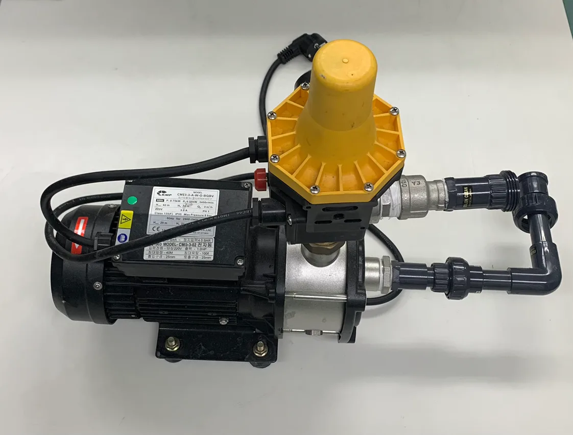 중고 물펌프, 전자동 펌프