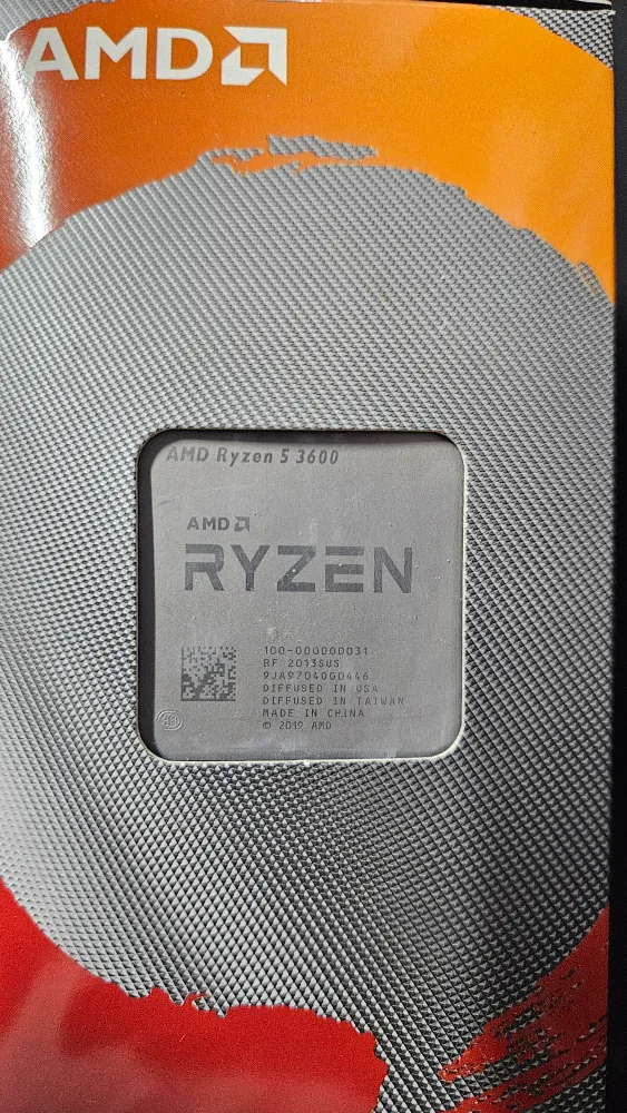 라이젠 3600 중고 정품 풀박스+쿨러