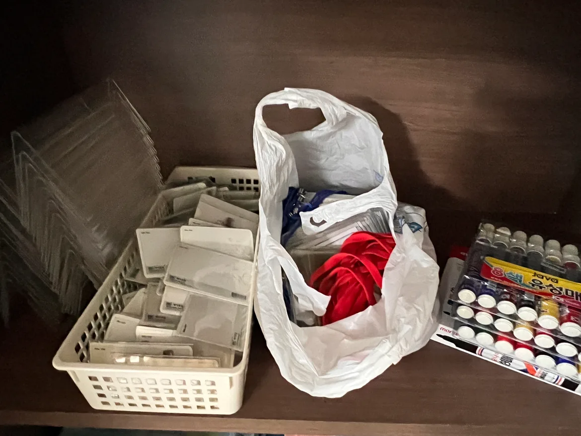 목걸이 명창. 옷핀명찰. 양면네임표 중고 나눔