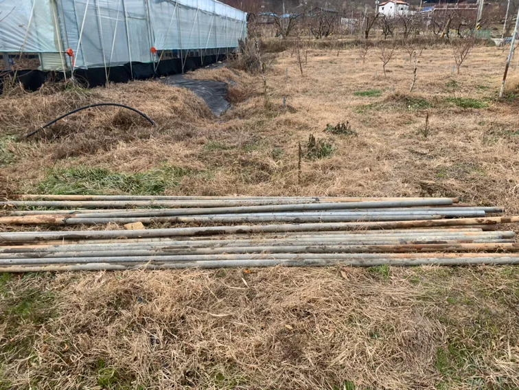 아시바파이프 (중고) 4미터 -40본