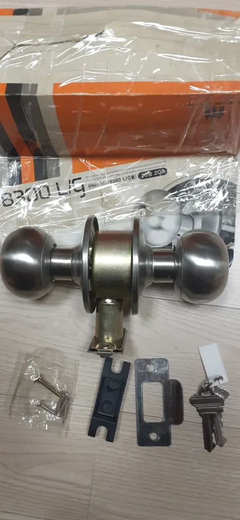 원통형 도어락/중고